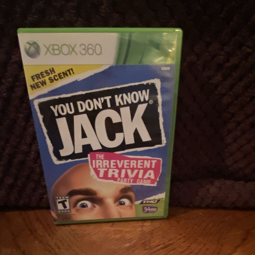 Xbox 360 THQ You Don't Know Jack Trivia Game Manual Included T (Teen) 2011 NTSC